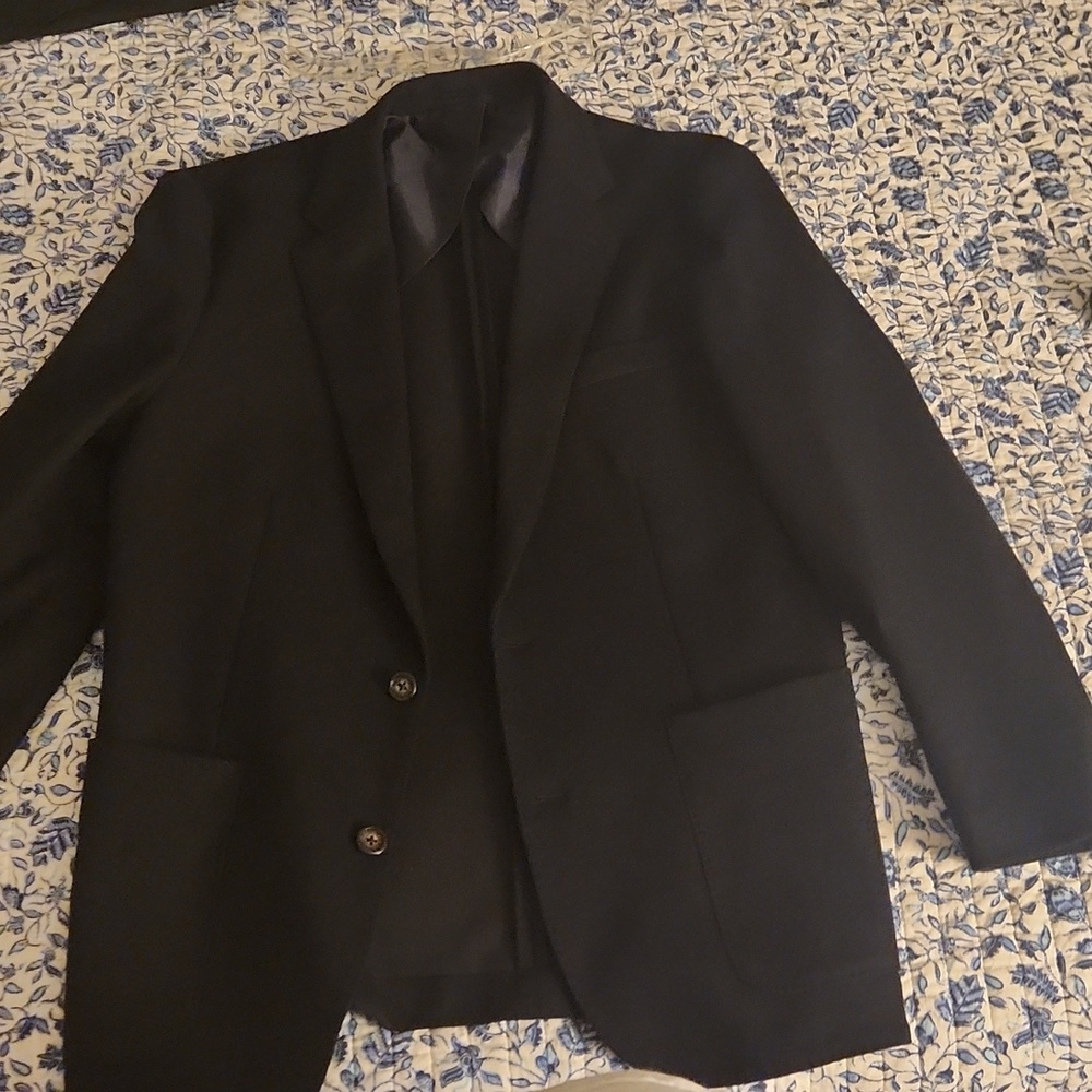 J. Crew Slim-fit Knit Suit Jacket in Wool-Cotton Blend (Sleeves Shortened)
